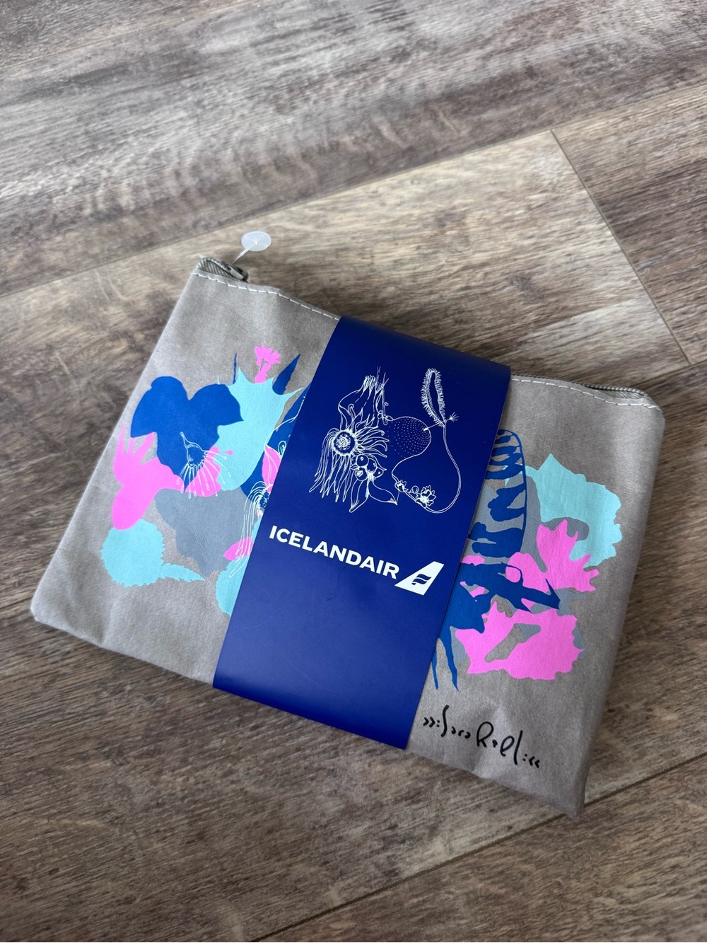NWT! Icelandair Business Class Pouch with Accessories